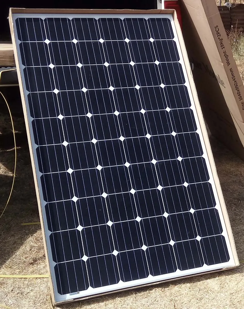 Pack 2x Panel Solar Monocristalino 250watt 30v
